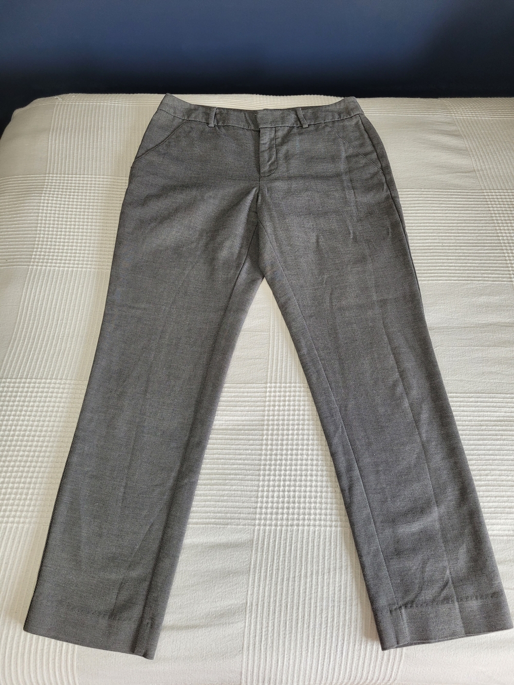 Merona Gray Women's Ankle-Lenght Trousers - Straight Leg -Size 2